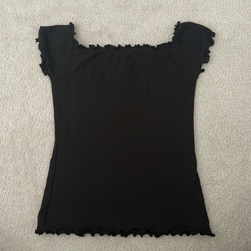 Hollister ribbed crop top